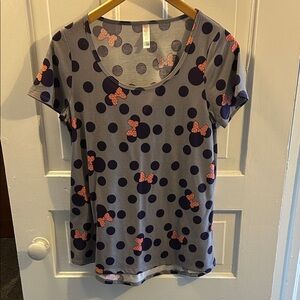 🔥Minnie Mouse Gray and Purple Top🔥